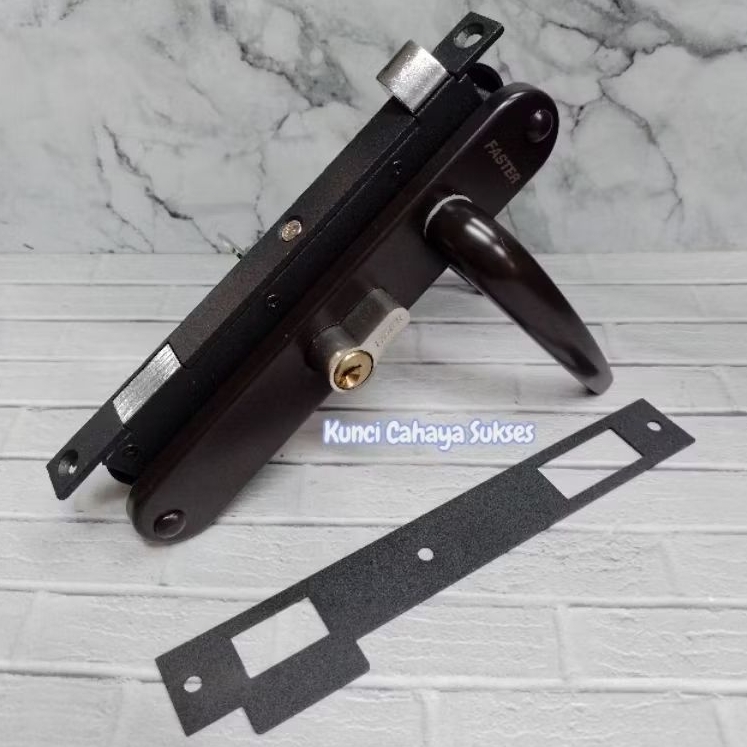 handle set pintu besi/kunci ekspanda/kunci pintu kawat nyamuk