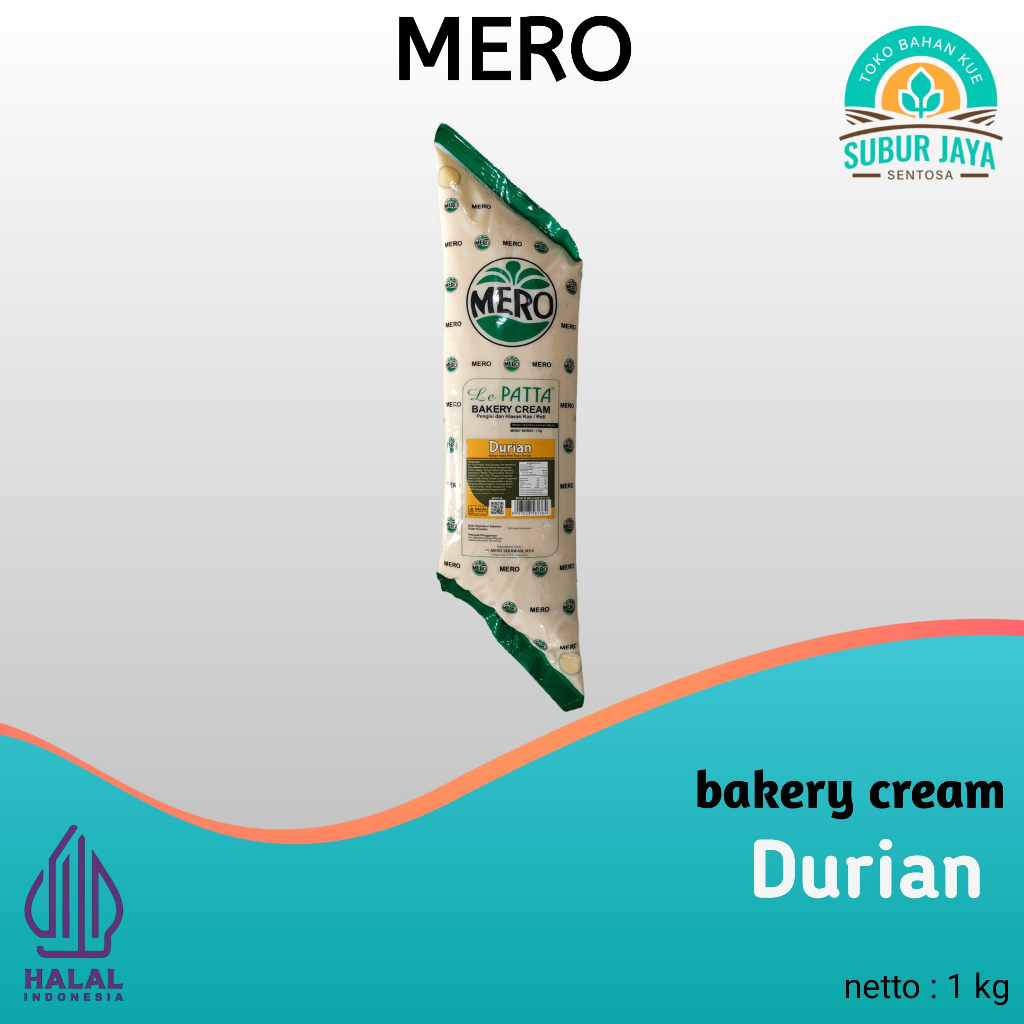 

Mero Le Patta Butter Durian 1kg / Selai Le Patta 1kg