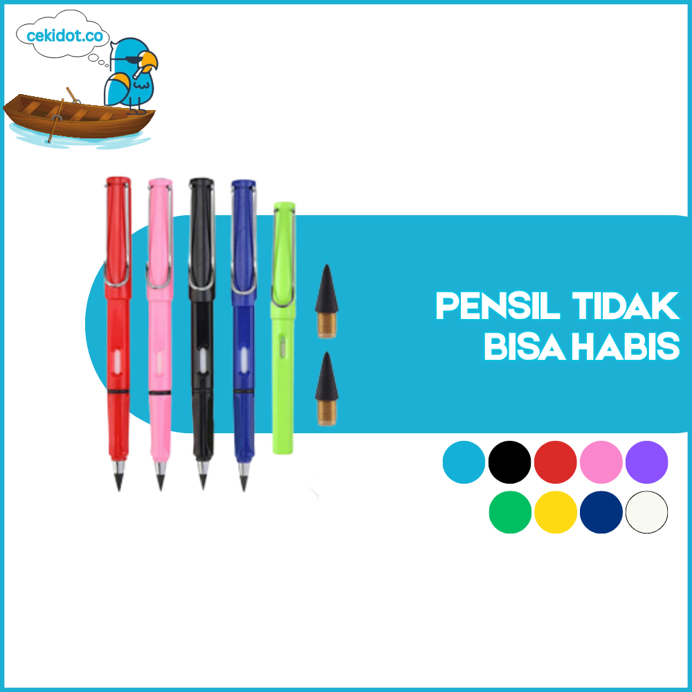 

Cekidot PN04 PENSIL ABADI + PENGHAPUS / PENSIL ETERNAL + ERASER / PENSIL TANPA BATAS / PENSIL TIDAK BISA HABIS Y1898