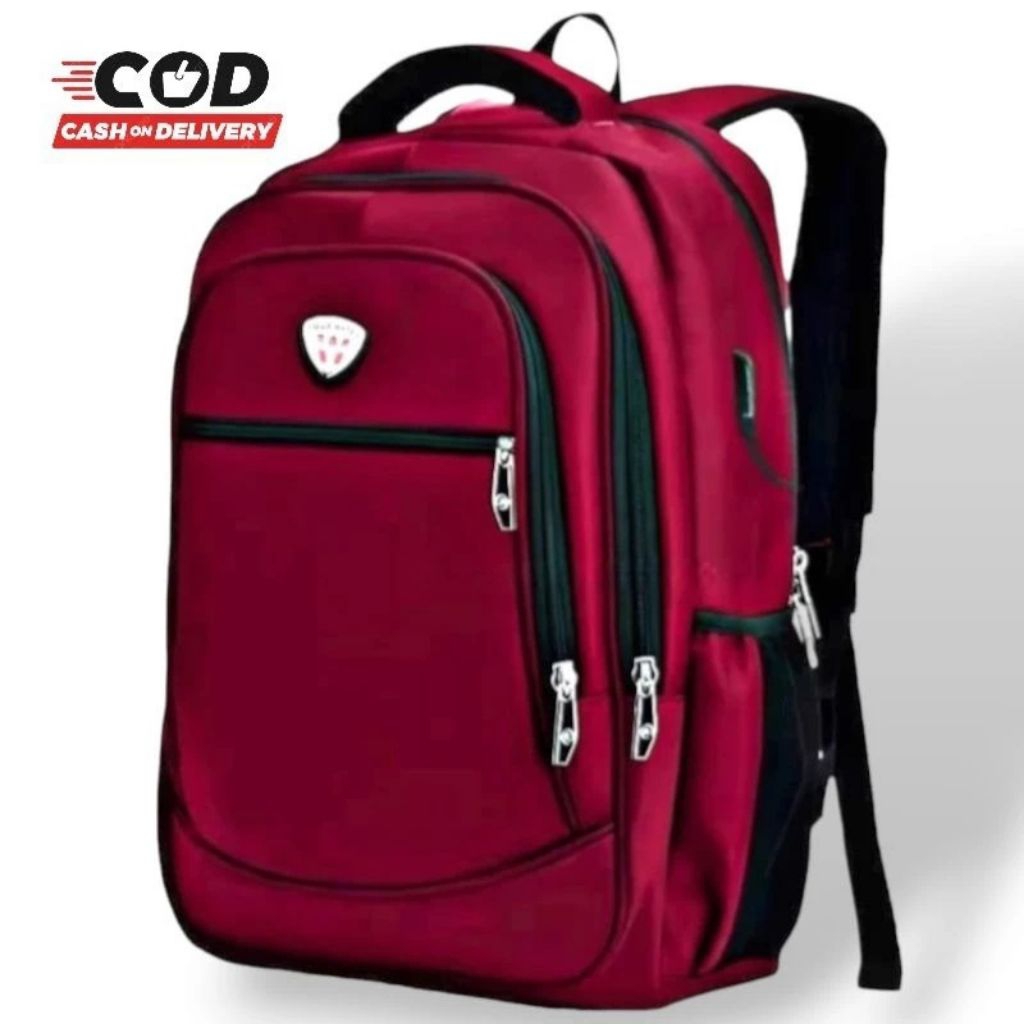 Tas ransel sekolah pria wanita polo