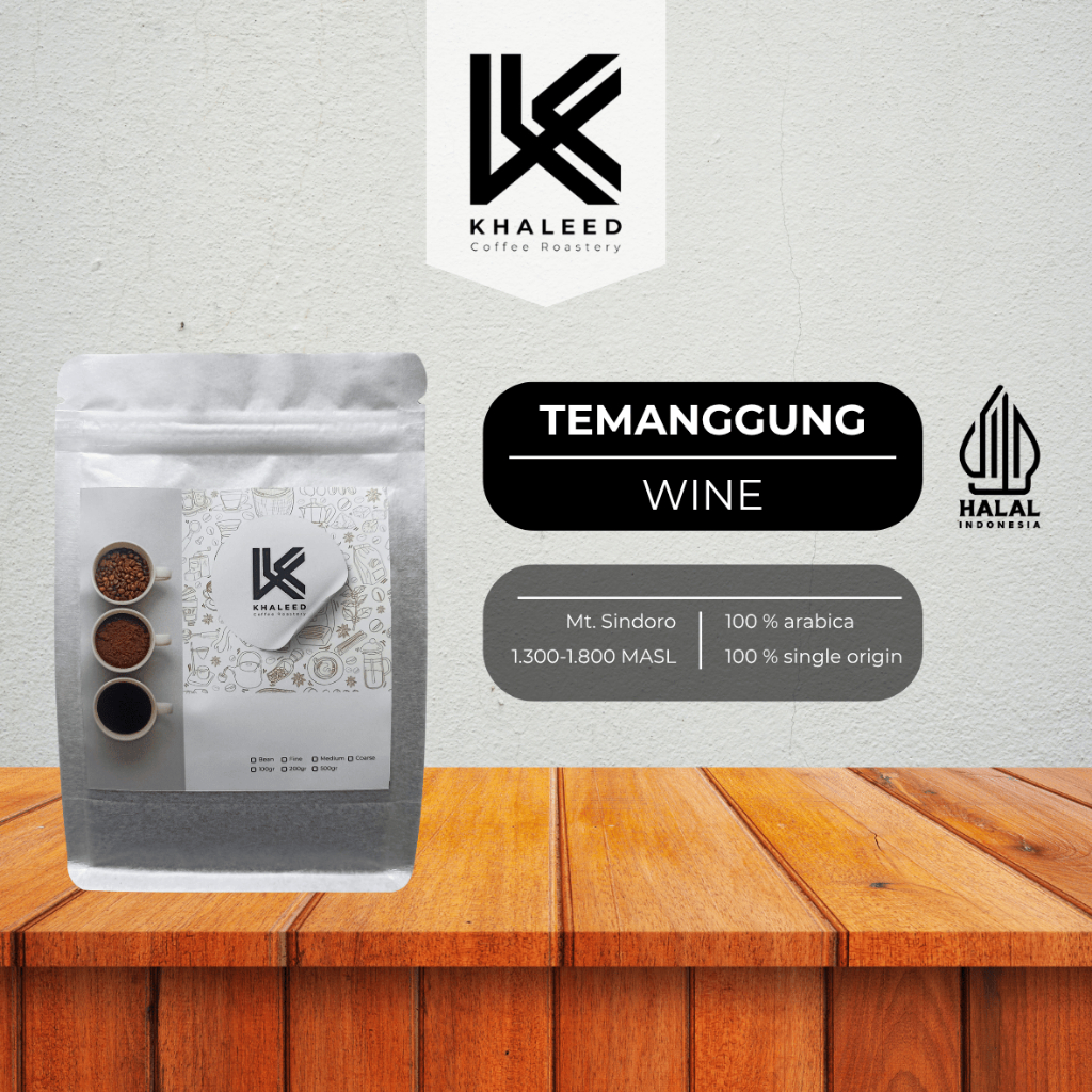 

Kopi Arabika Temanggung Sindoro Wine