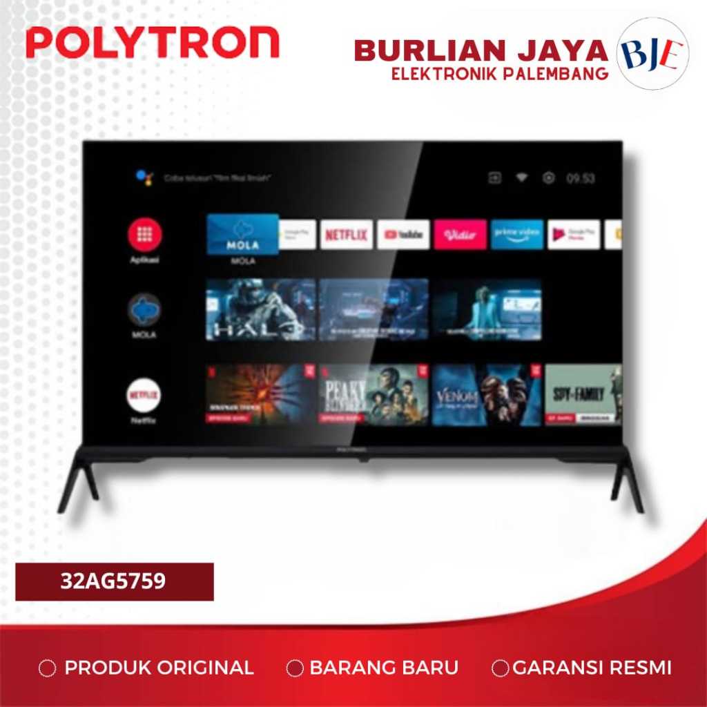 TV SMART TV POLYTRON 32" PALEMBANG