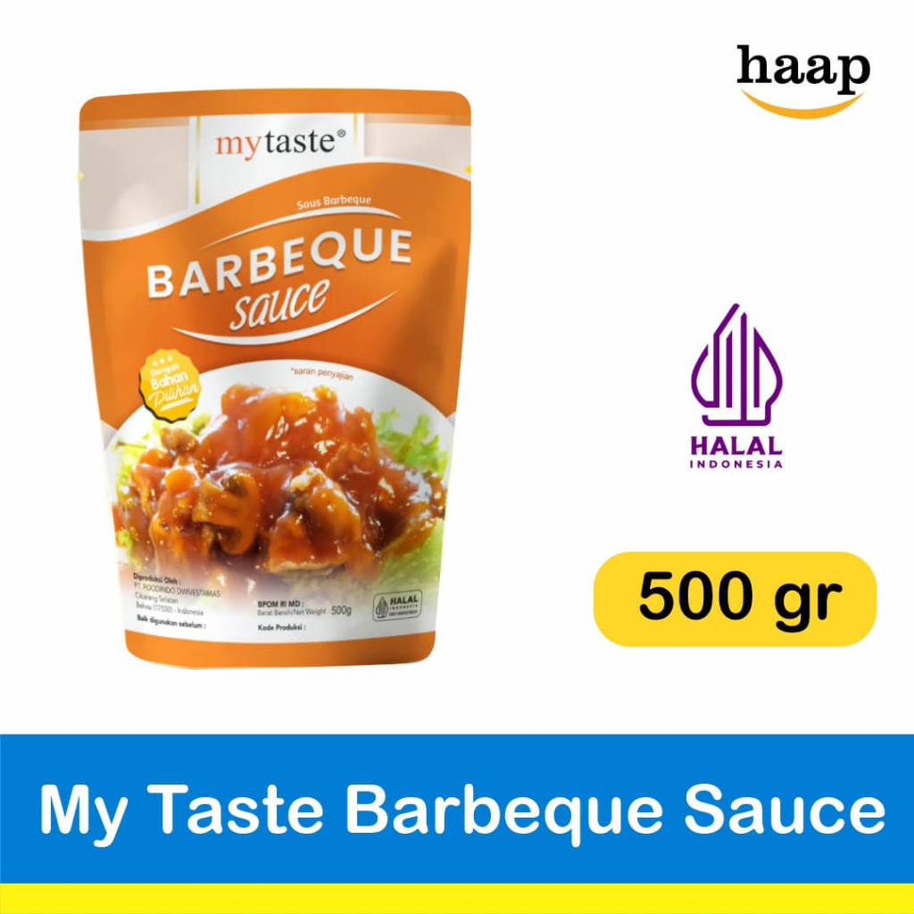 

My taste saus Barbeque 500gr, BBQ Sauce