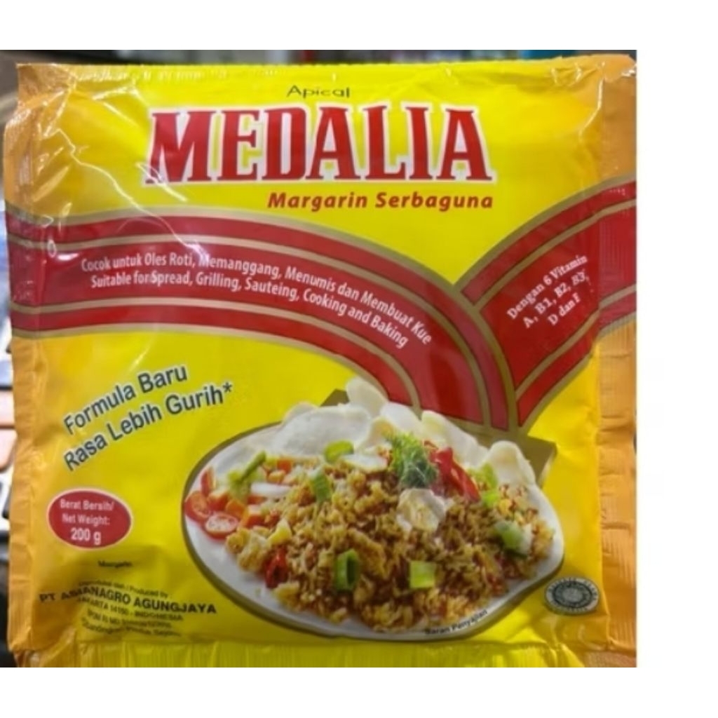 

MARGARIN SEDBAGUNA MEDALIA 200gr