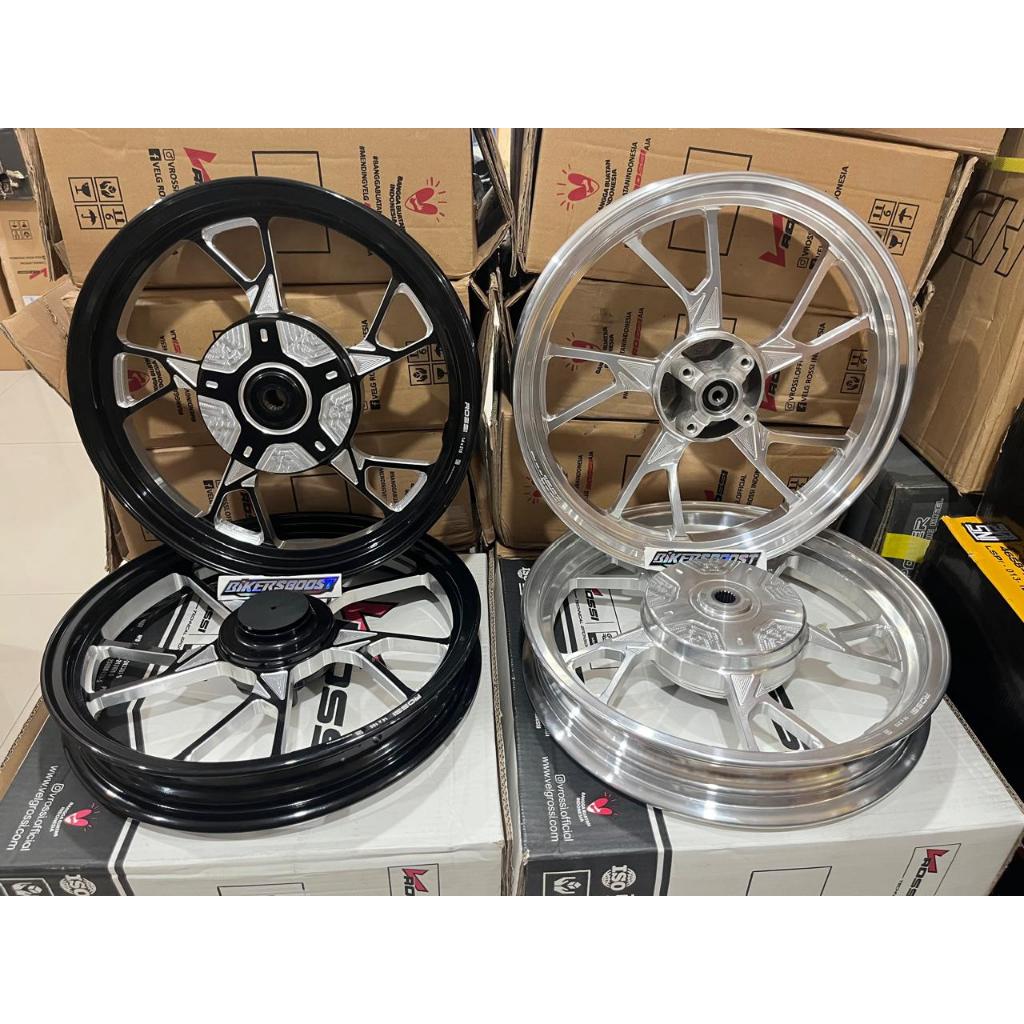 VELG VROSSI VENOM KATANA MIO SPORTY  UKURAN 185 215 RING 14 ORIGINAL V ROSSI