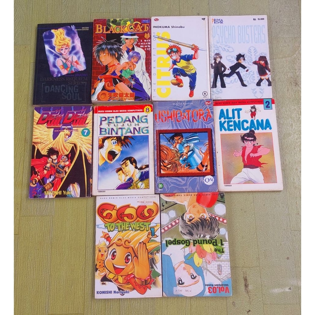 komik cabutan/satuan bebas pilih