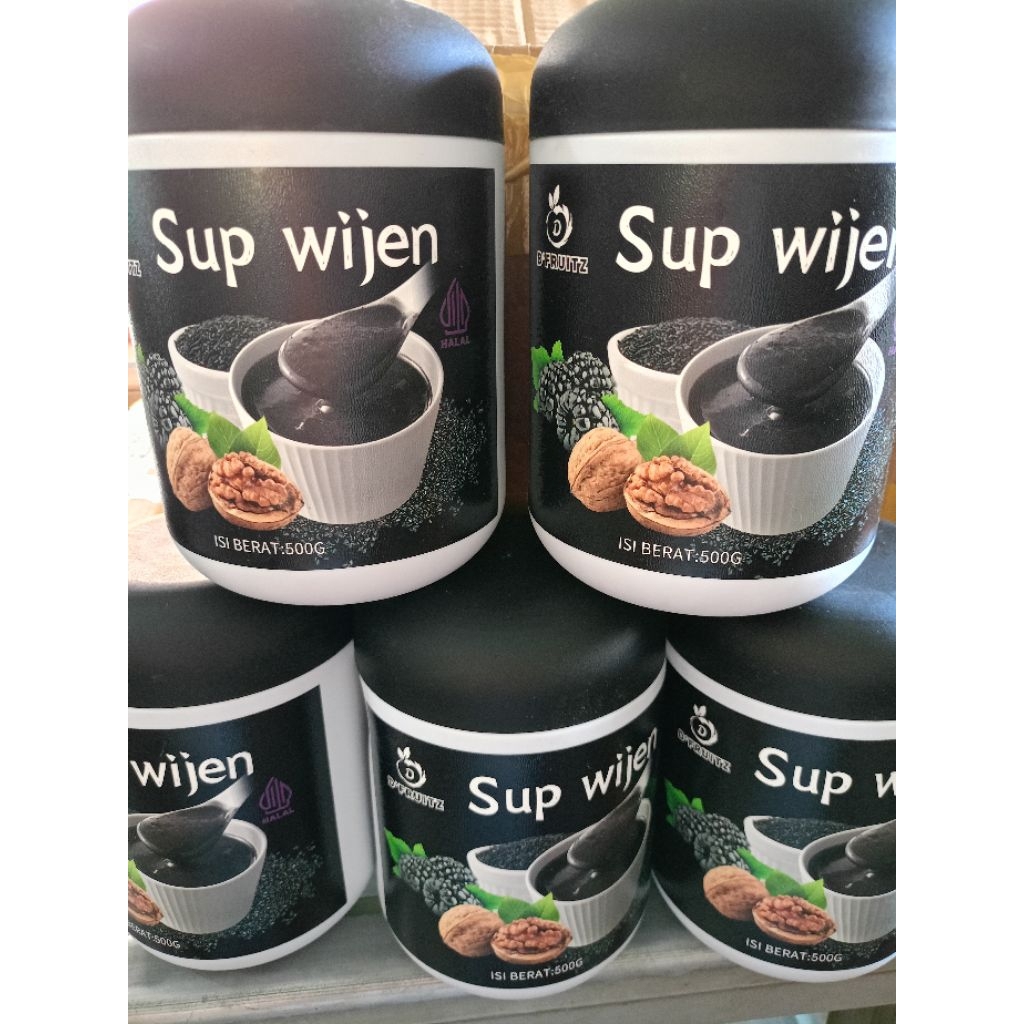 

bubur/sup wijen hitam 500g