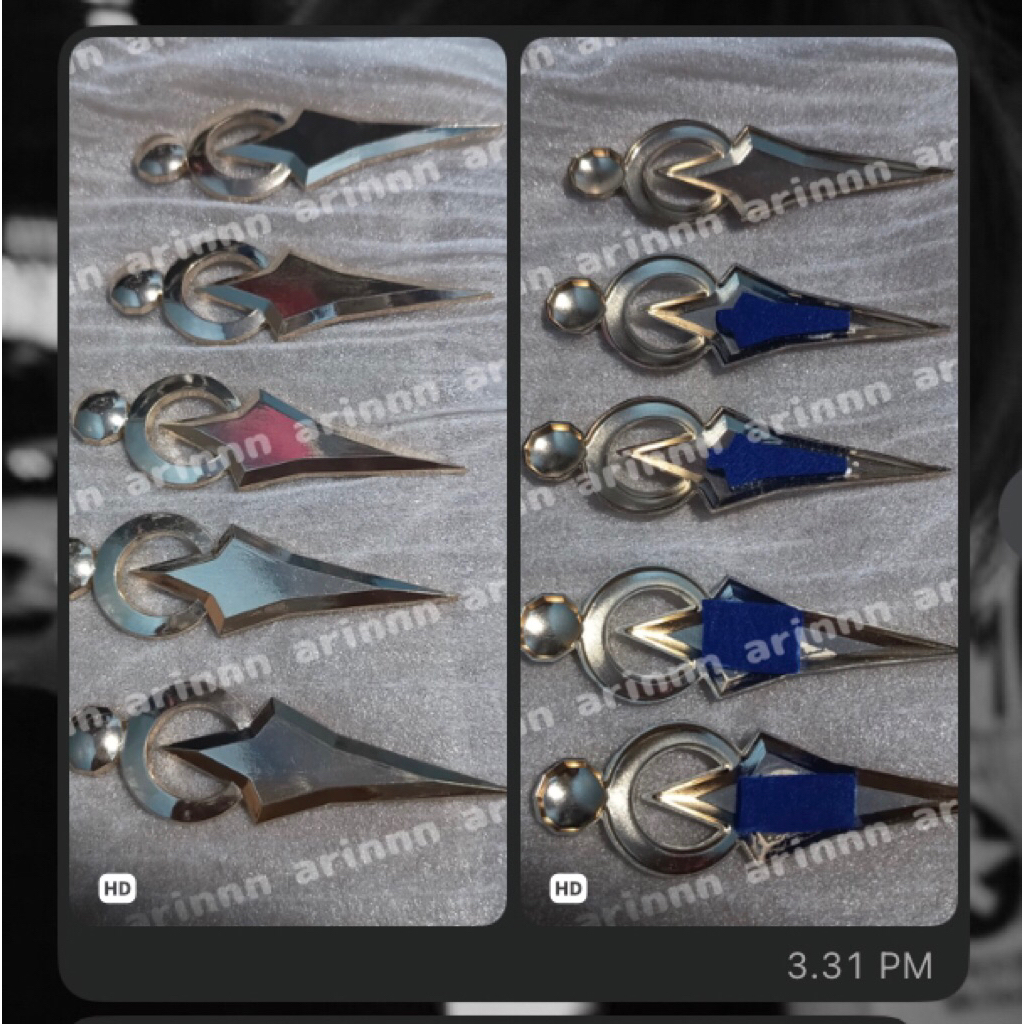 [TITIPAN] Acc metal topi cosplay Furina brand Kotori