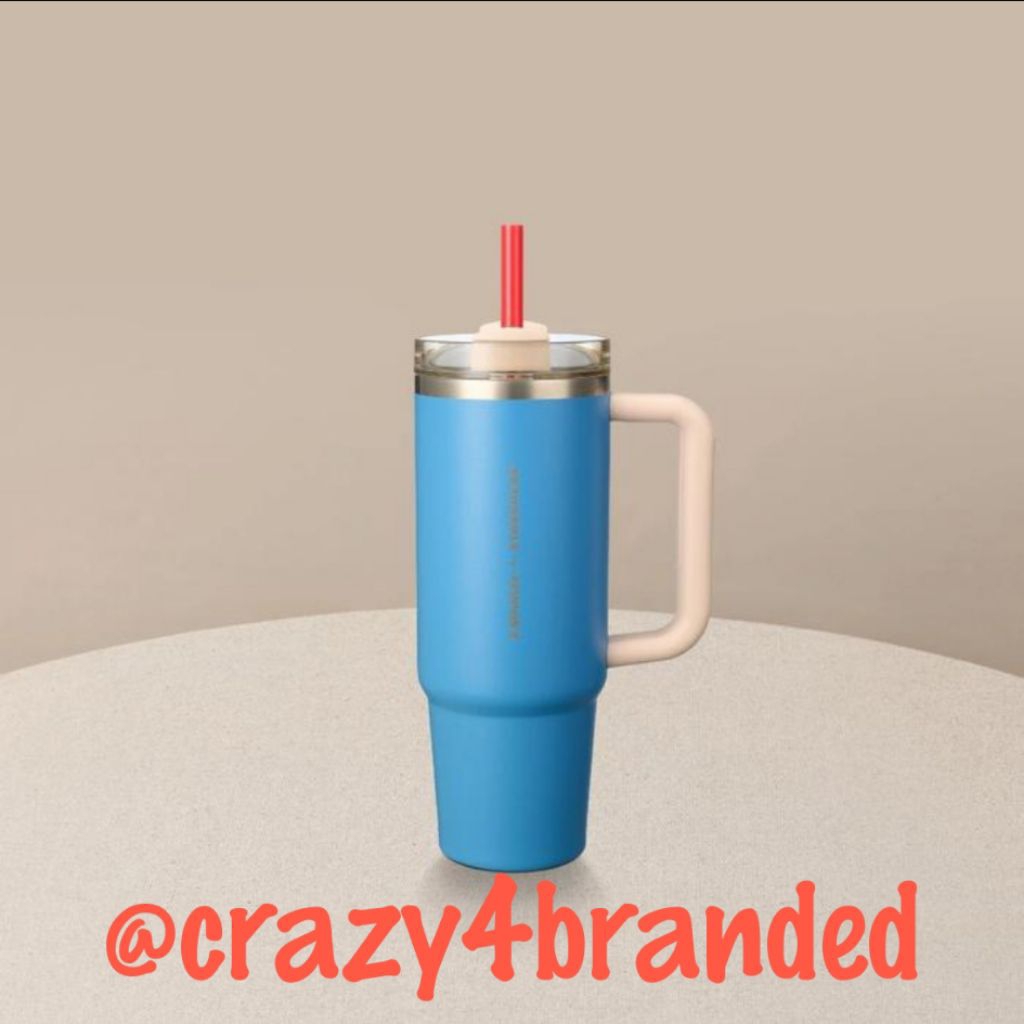 Starbucks × Stanley Blue Holiday Seasons 2024 30oz (887ml) Tumbler