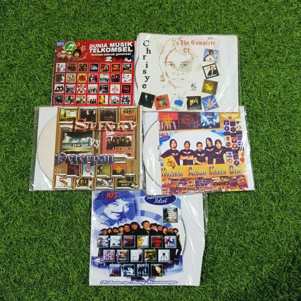 KASET DVD VCD PAKET 10T
