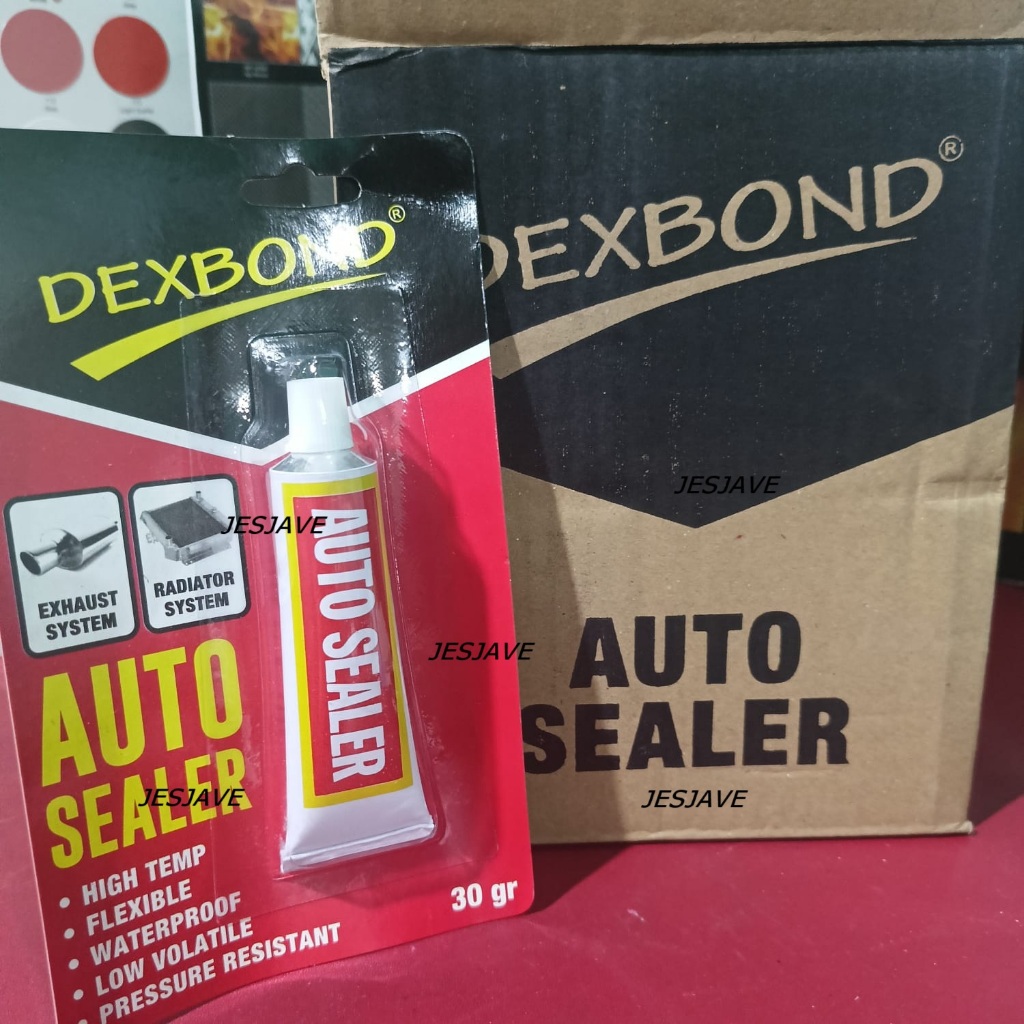 

LEM DEXBOND AUTO SEALER 30gram Lem Silicone Dexbond 30 gram (Hitam)
