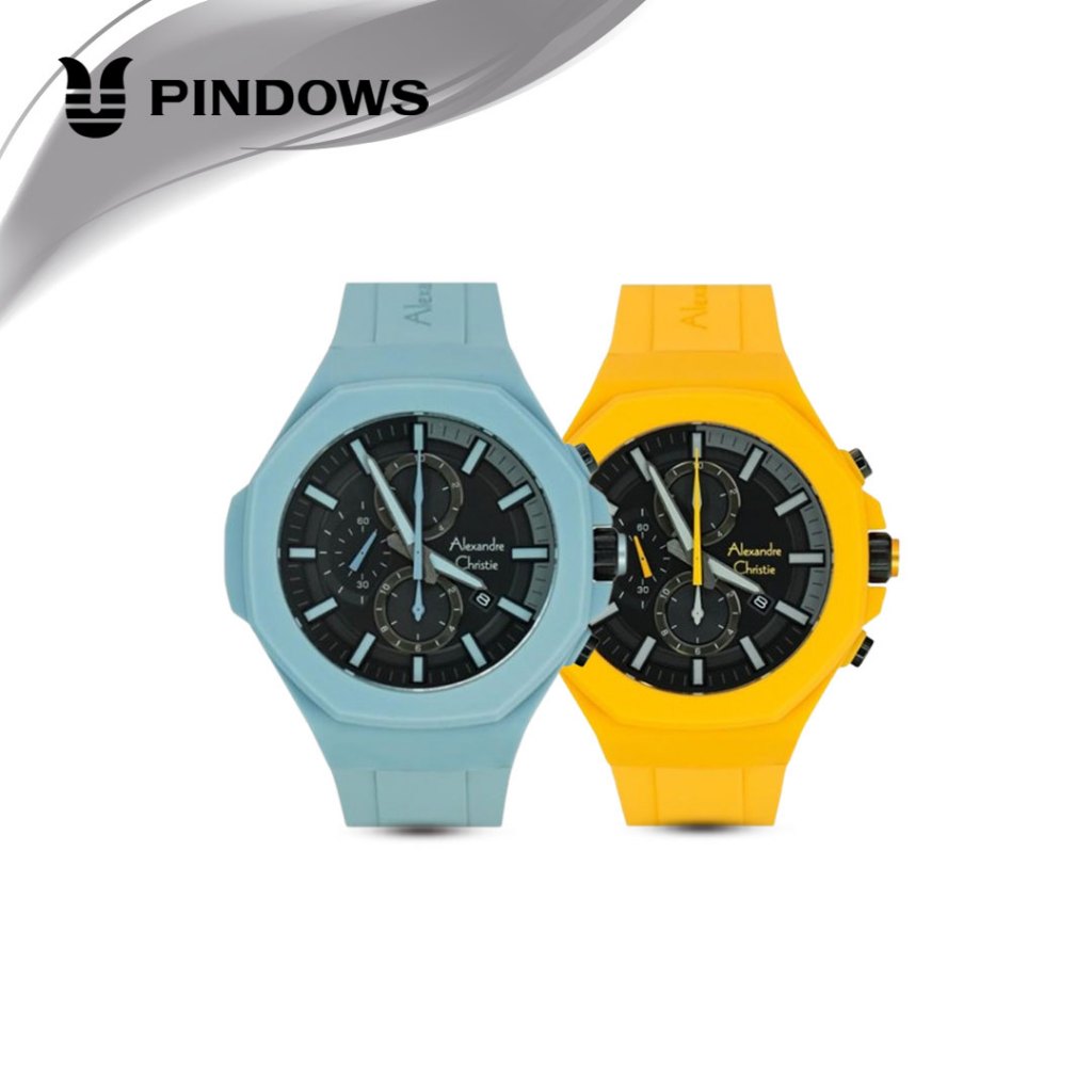 ORIGINAL Jam Tangan Pria Alexandre Christie AC 6590 AC6590 Garansi Resmi 1 Tahun