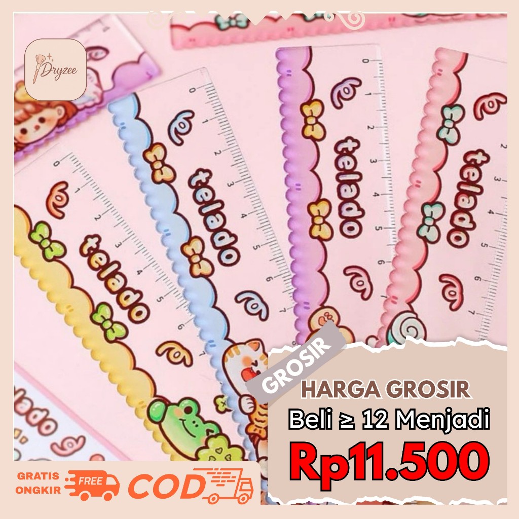 

Penggaris Mini Unik Cantik Edisi Doudou Sauce Girl Limited TLD88 Free Stiker