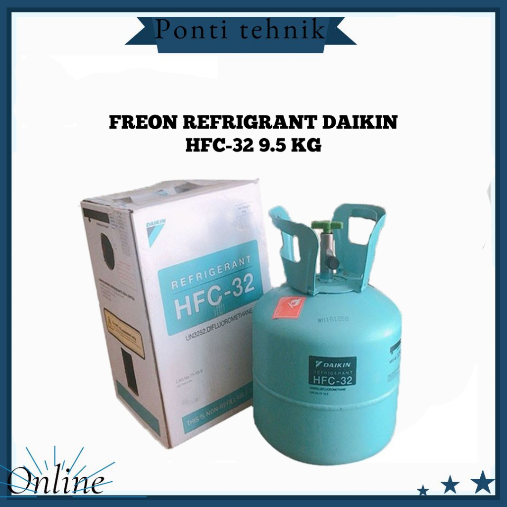 FREON REFRIGERANT DAIKIN HFC-32 9.5 KG ORIGINAL DAIKIN