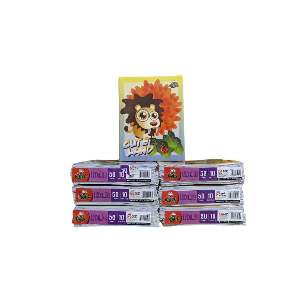 

buku tulis dodo isi 50 lmbr per pc #