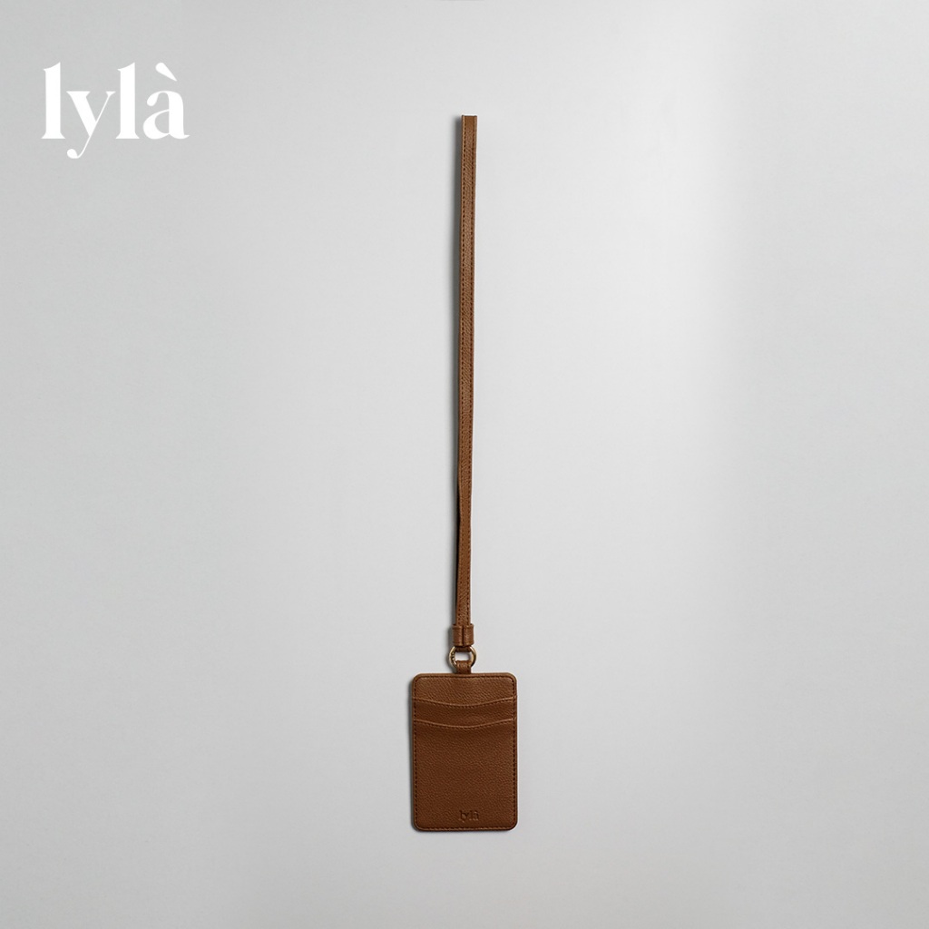 

Lyla - Libby Lanyard (CopperBrown) Tali ID Card Perempuan / Wanita Cokelat Tua