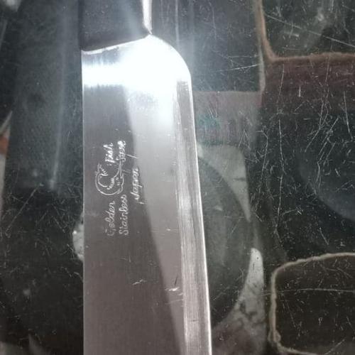 

PISAU DAPUR DAGING SUSHI SASHIMI JEPANG KOKI CHEF TAJAM STAINLESS ANTI