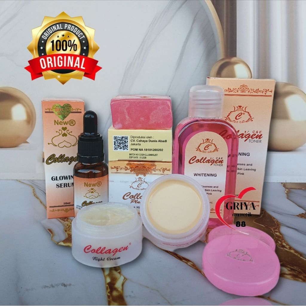Paket Cream Collagen 5in1 Original.