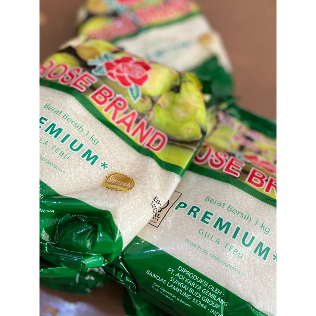

Gula pasir Rose Brand 1 kg