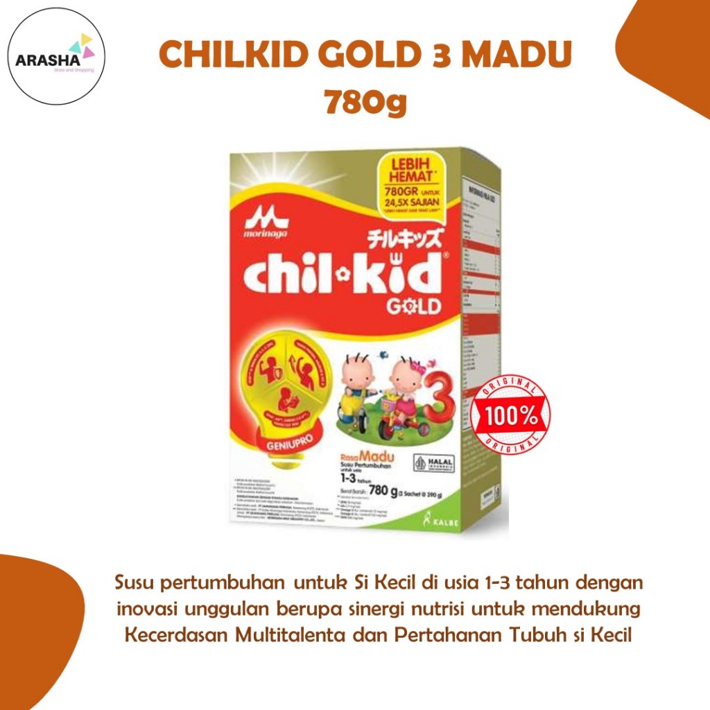 

CHILKID GOLD MADU 780GR (EXP DATE 12/2025)