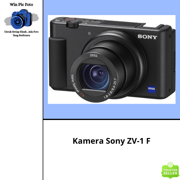 Kamera Sony ZV-1 F / Camera Sony / Kamera Pocket / Camera Pocket / Vlogger / Vlogging