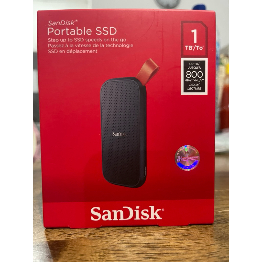 SanDisk portable SSD 1TB