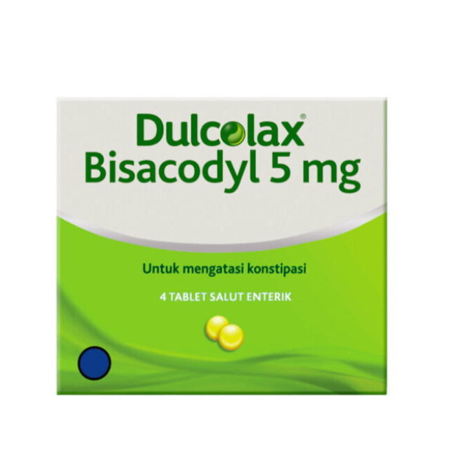 Dulcolax 4 Tablet Bisacodyl 5mg Strip