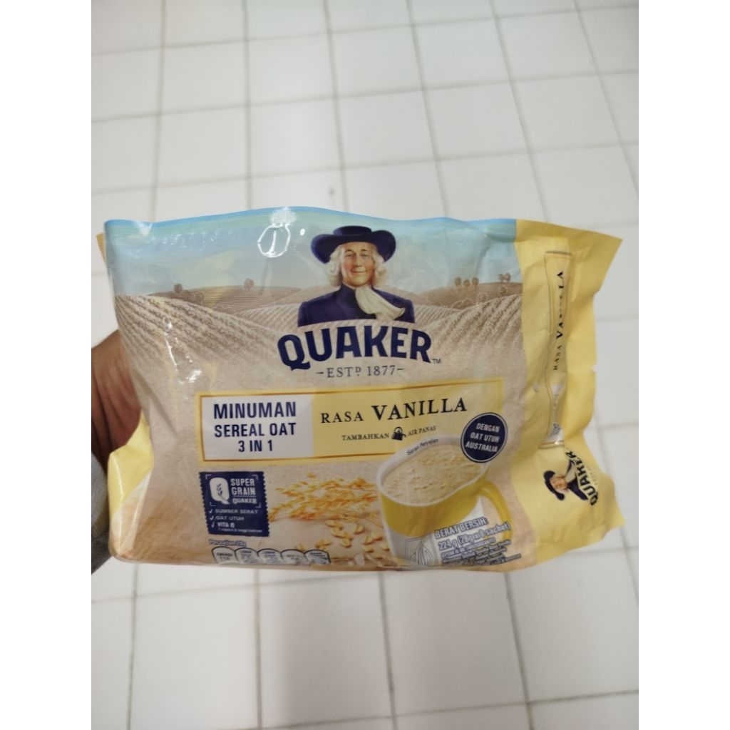 

QUAKER 3IN1 VANILA PACK 28GRX8PCS
