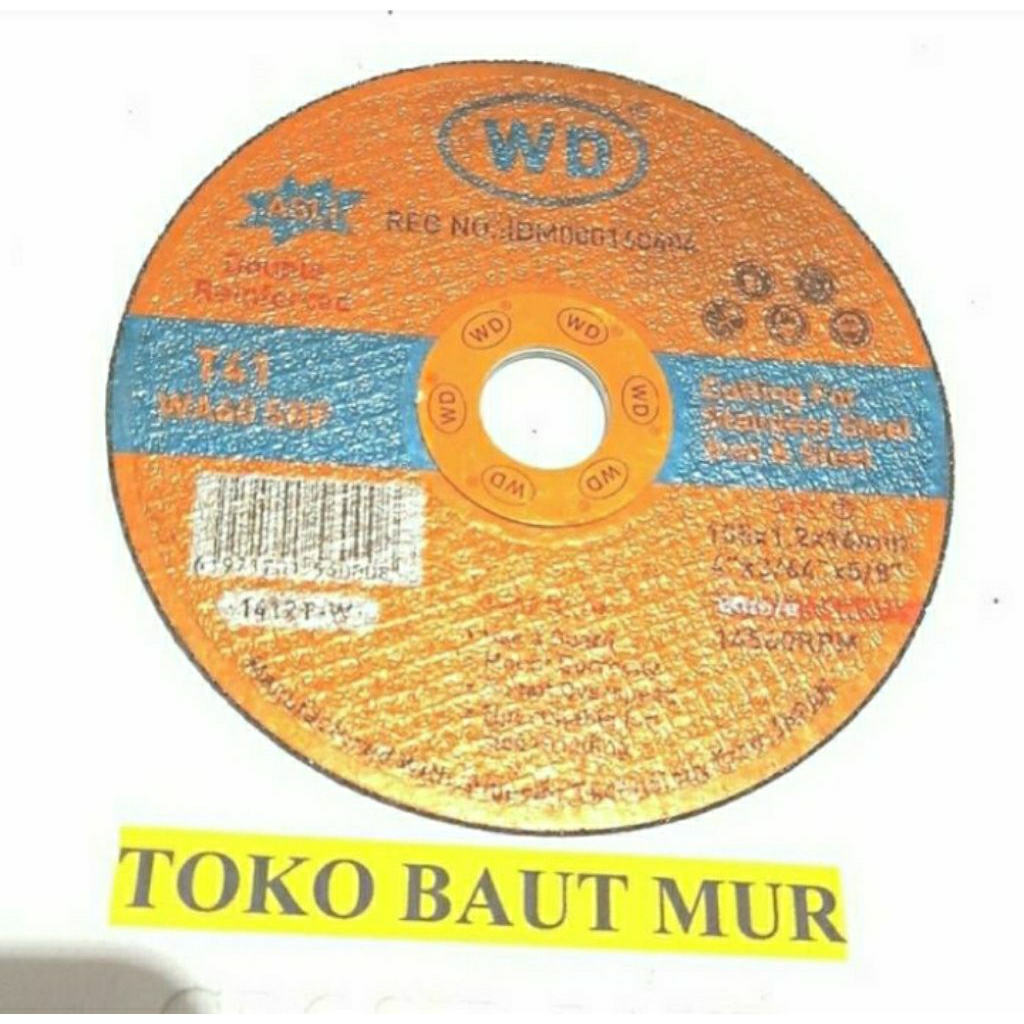 Batu gerinda potong WD (1 dus) 20 pcs