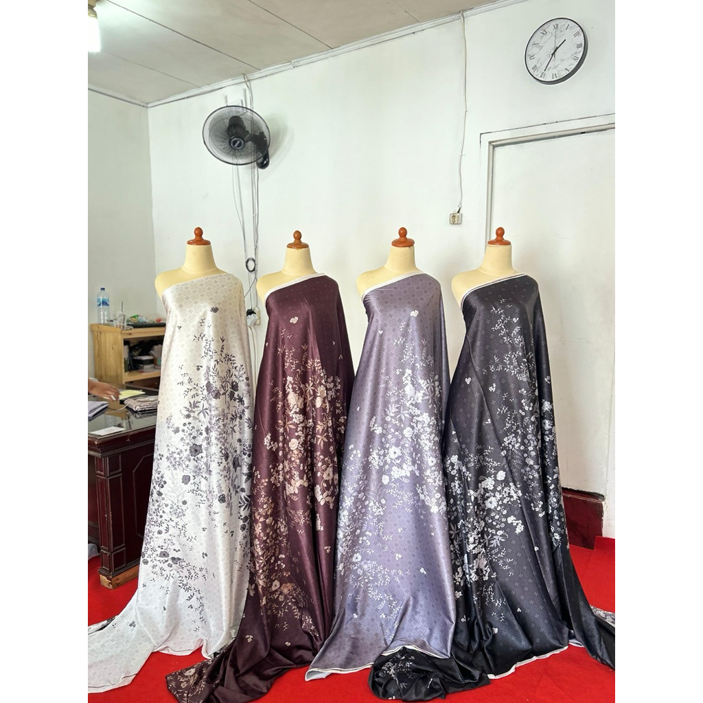 Kain arabian motif rania per setengah meter / kain meteran / kain seragaman / kain bridesmed / kain 