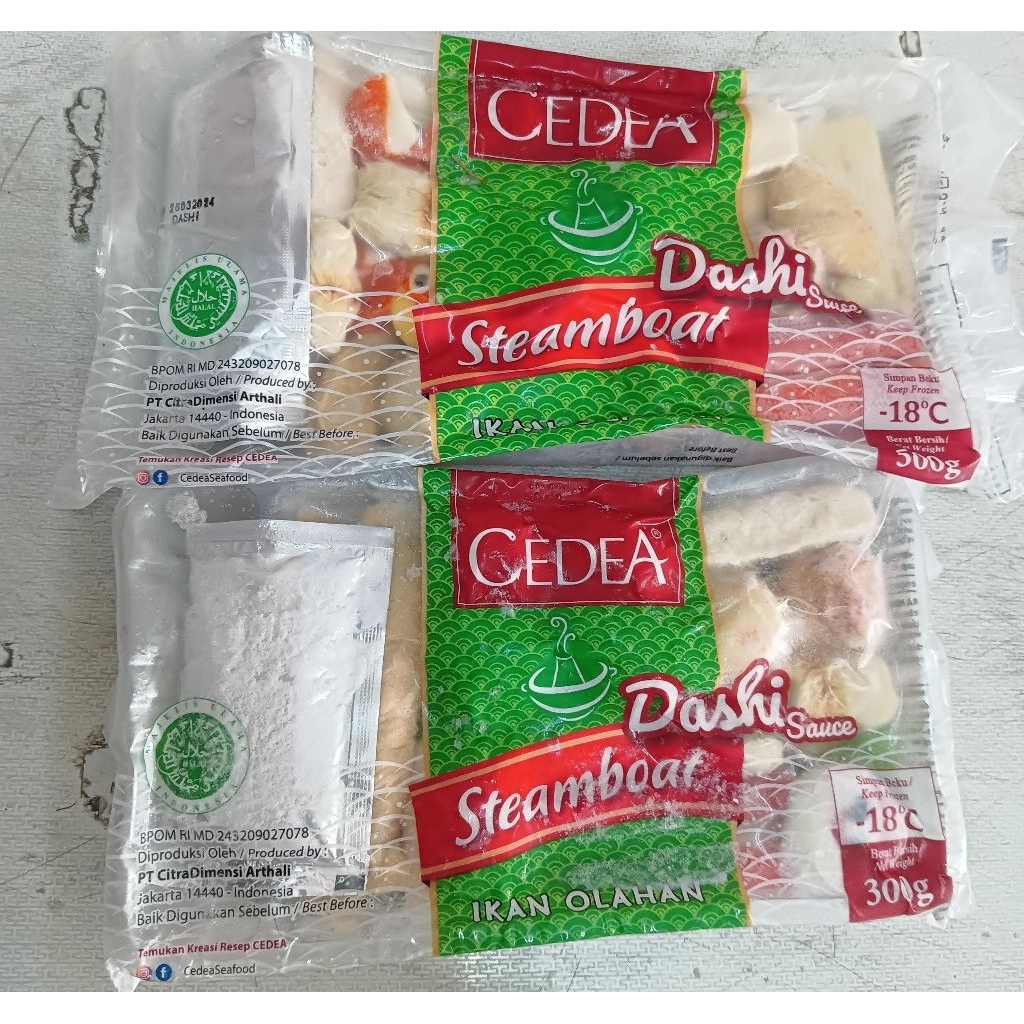

CEDEA DASHI SAUCE STEAMBOAT / IKAN OLAHAN 300GR & 500GR