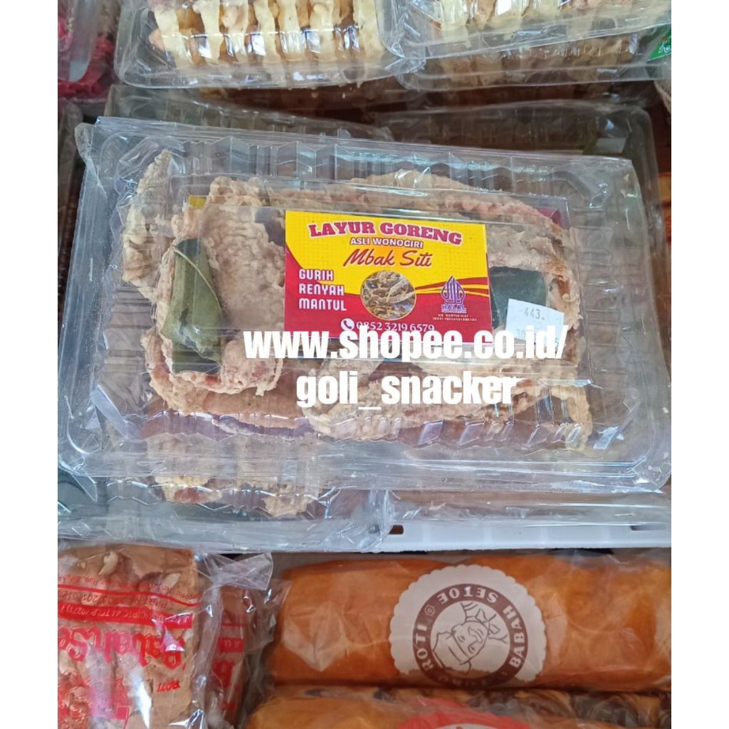 

Snack Ikan Asin Gereh Layur Goreng