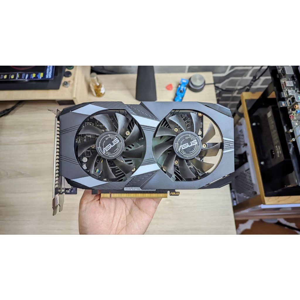 ASUS DUAL GeForce GTX 1650 OC 4GB GDDR5 Non Pin Power LikeNew Terawat