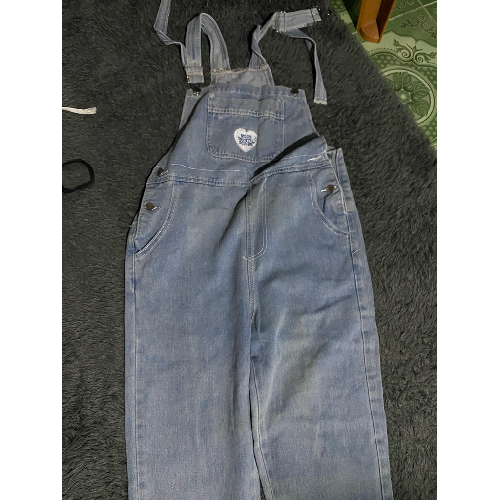 PRELOVED OVERAL JEANS