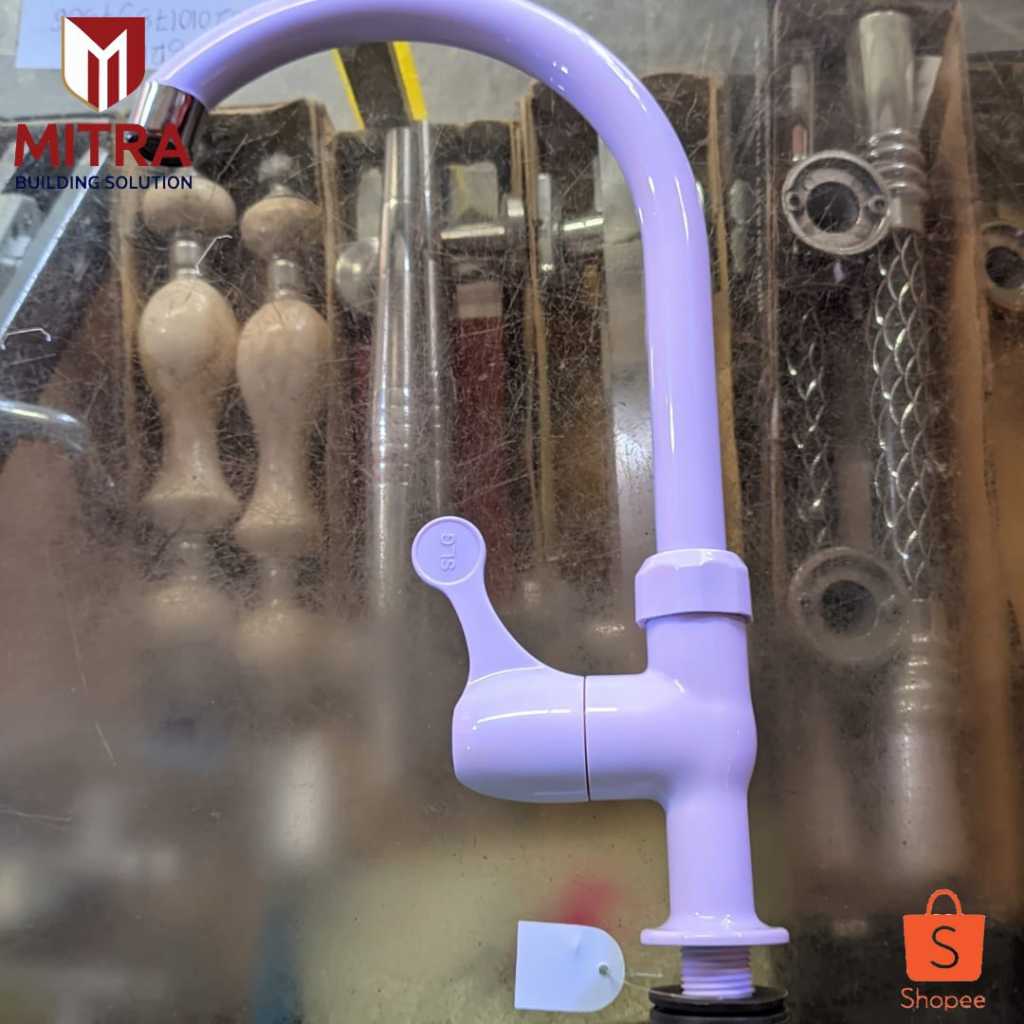 Kran Dapur Tancap New Soligen Pvc / Kran Angsa Tancap Pvc New Soligen Engkol