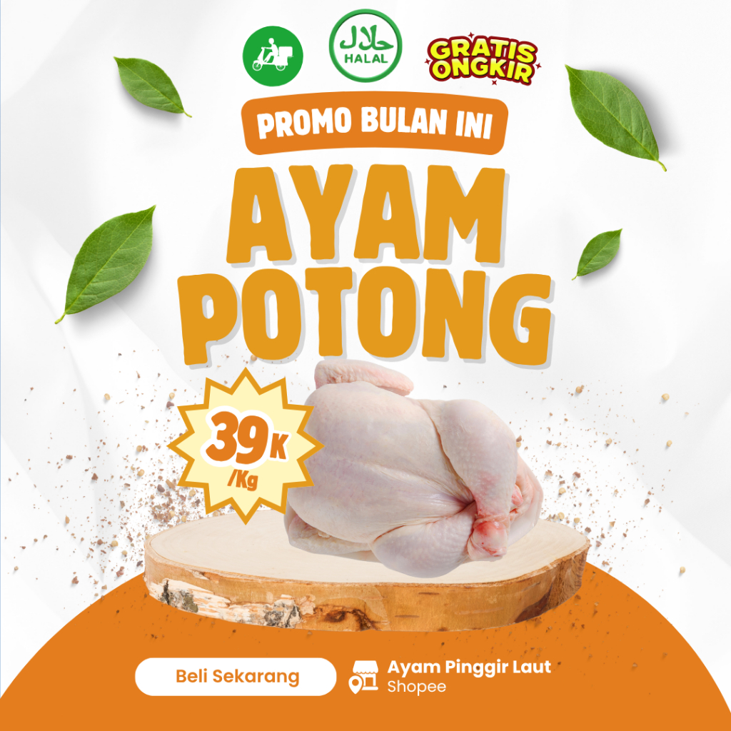 

Ayam Potong / Ayam Fillet Fresh Cirebon