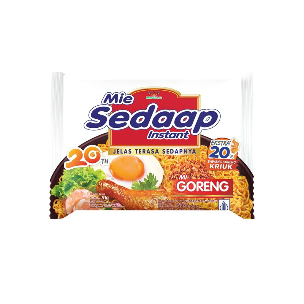 

SEDAAP MIE INSTAN GORENG 90 gr