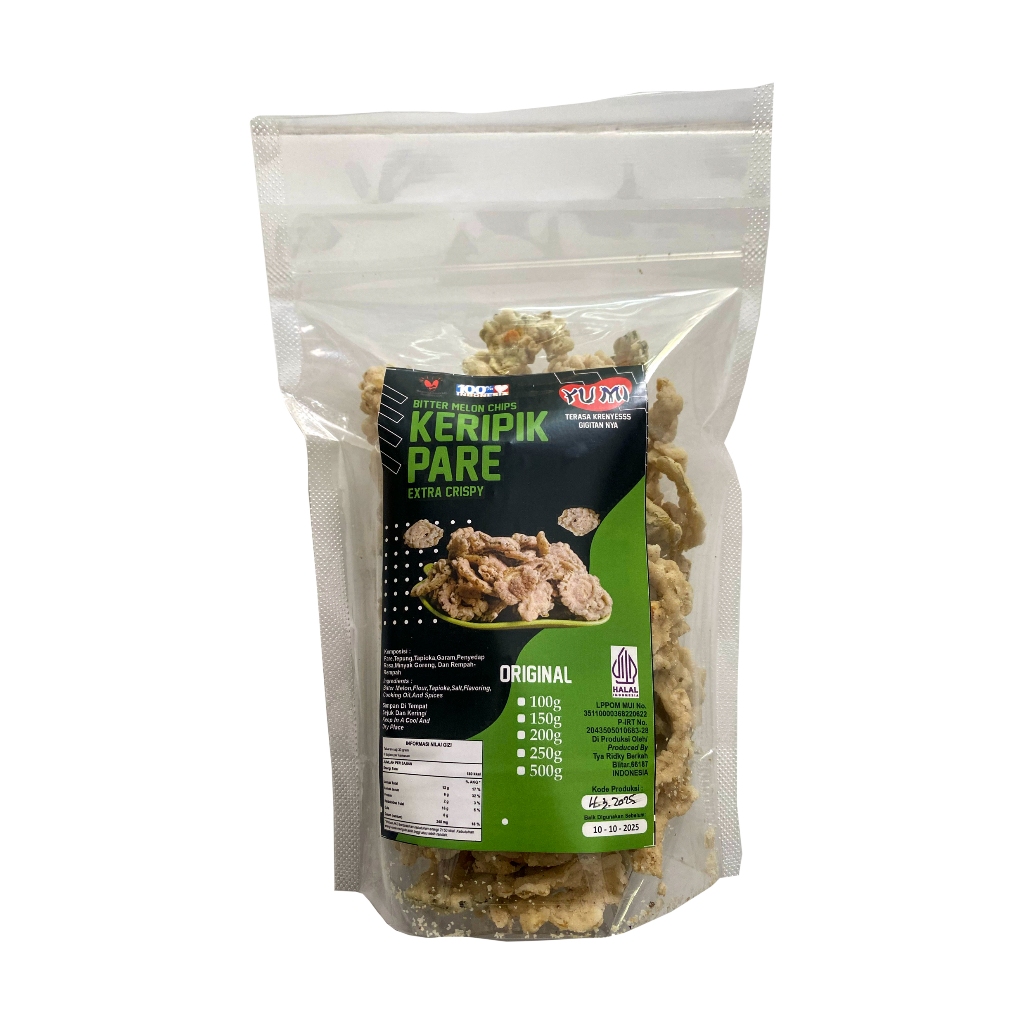 

Keripik Pare Extra Crispy – YUMMY