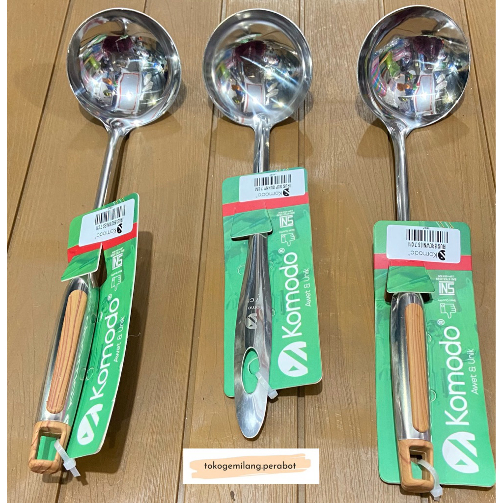 Irus Komodo / Irus Stainless / Irus Tebal / Sendok Sayur Komodo 7