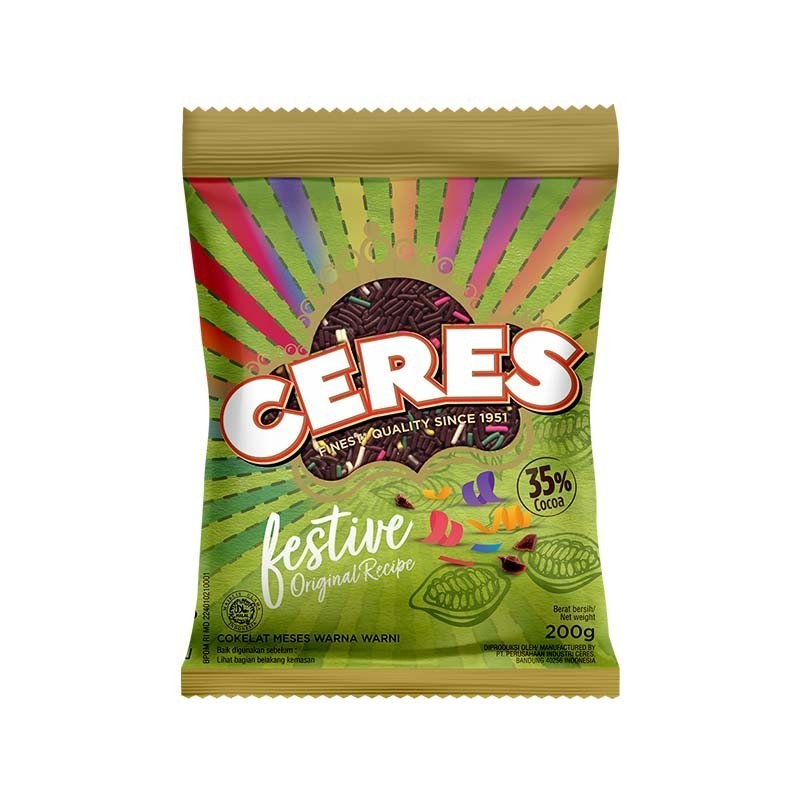 

[oddsolshop] pekanbaru/Ceres Festive 200GR / Hijau