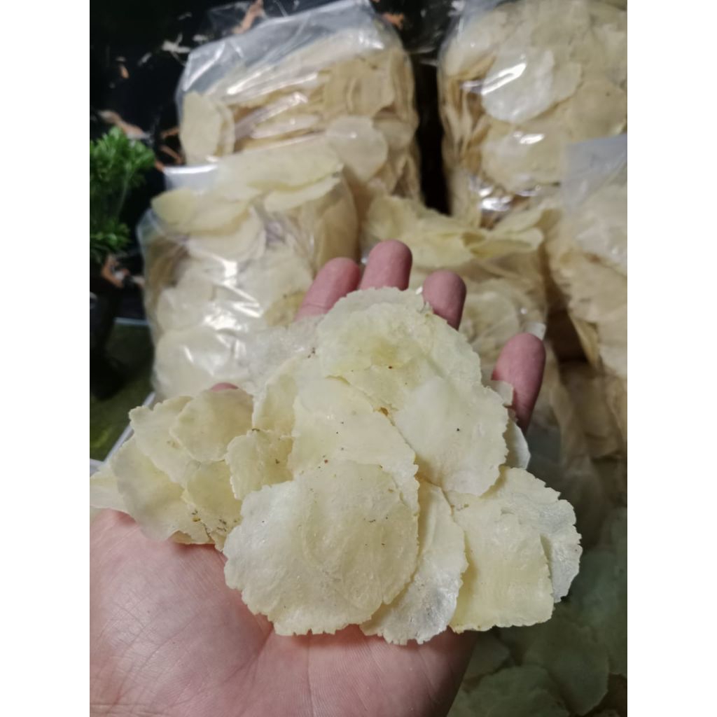 

Emping melinjo 1kg mentah asli dari biji melinjo 1&2 biji full kering