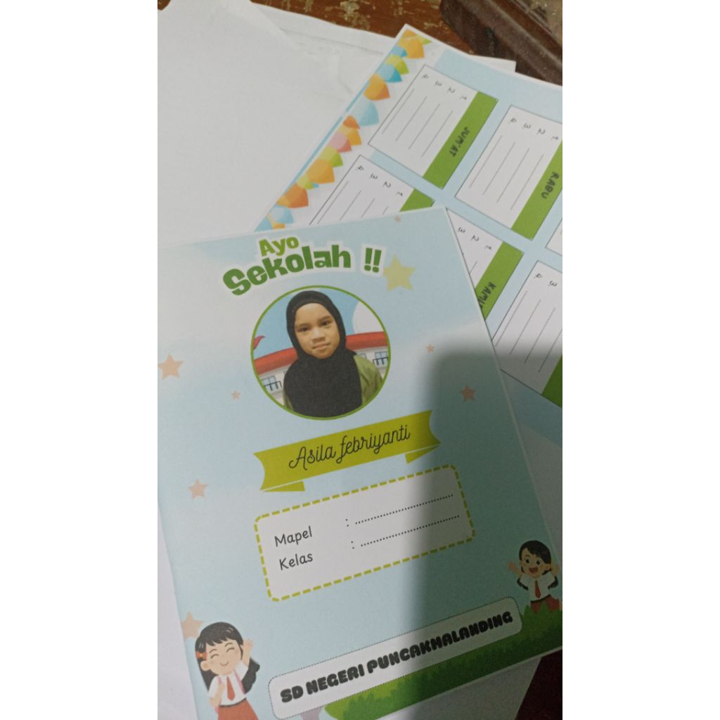 

bu tulis anak sekolah custom