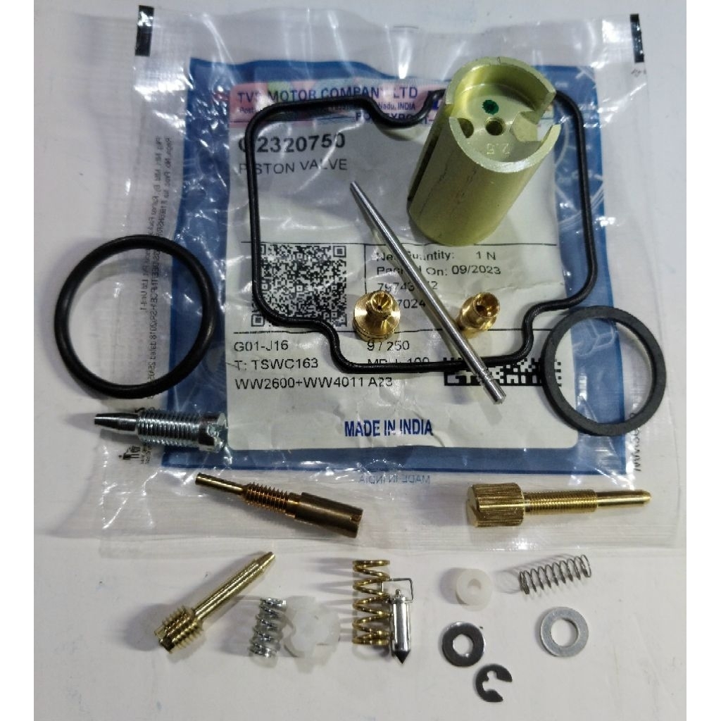 REPAIR KIT BAJAJ TVS KING BAJAJ RODA 3 REPAIR KIT CARBURATOR TVS KING