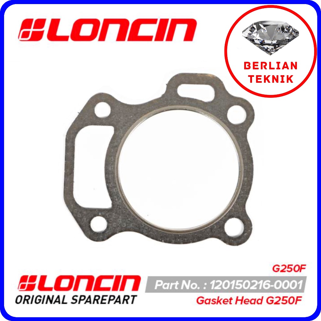 Packing Gasket Cylinder Head Loncin G250F / G 250 F / 252 cc / 8.5 HP