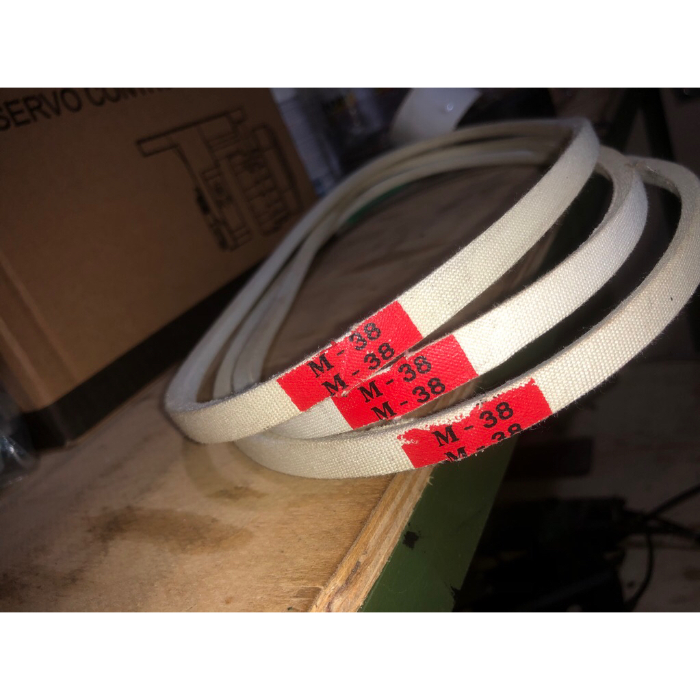 LINDEN/VANBELT DINAMO SERVO JAHIT DAN OBRAS UKURAN 38/39 DAN 33/32