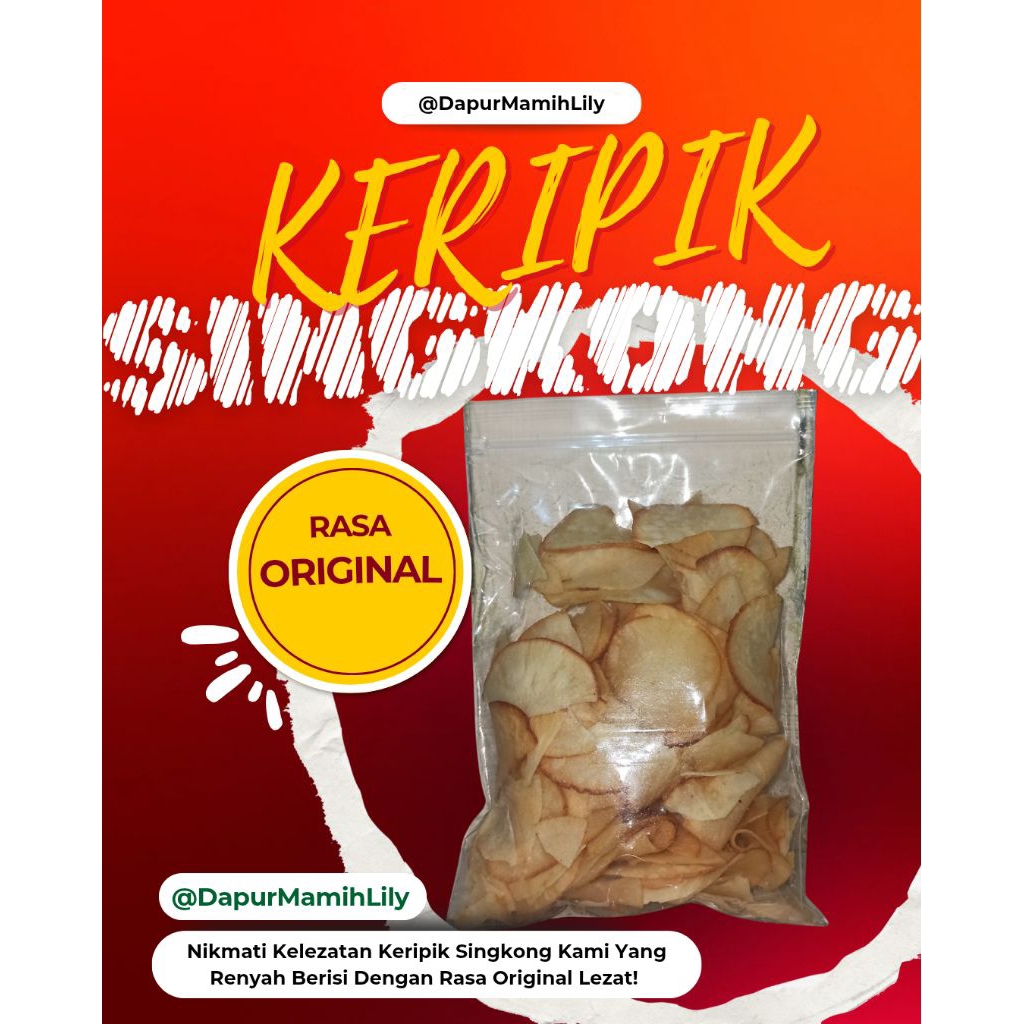 

Snack Keripik Singkong Original