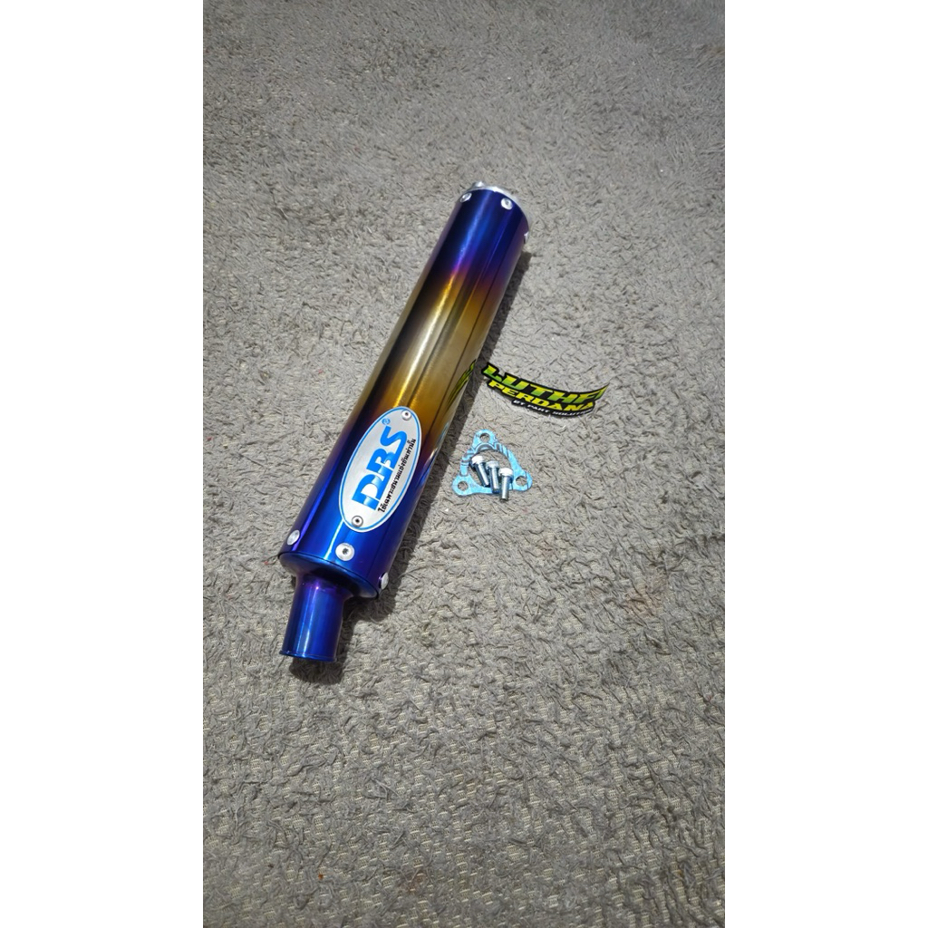 SLINCER KNALPOT DBS NINJA R SS RR TITANIUM BURN ORIGINAL