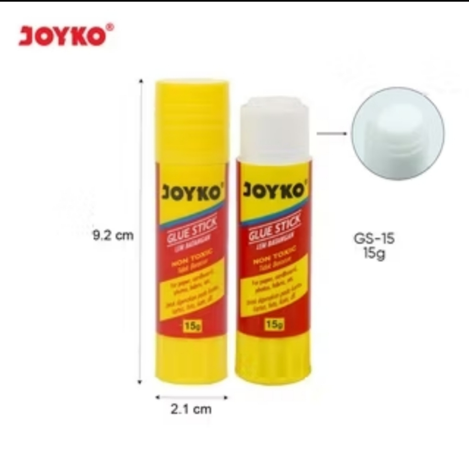 

Glue Stick 1 Pcs Lem Joyko GS-15 15g - Lem Batang perekat kuat