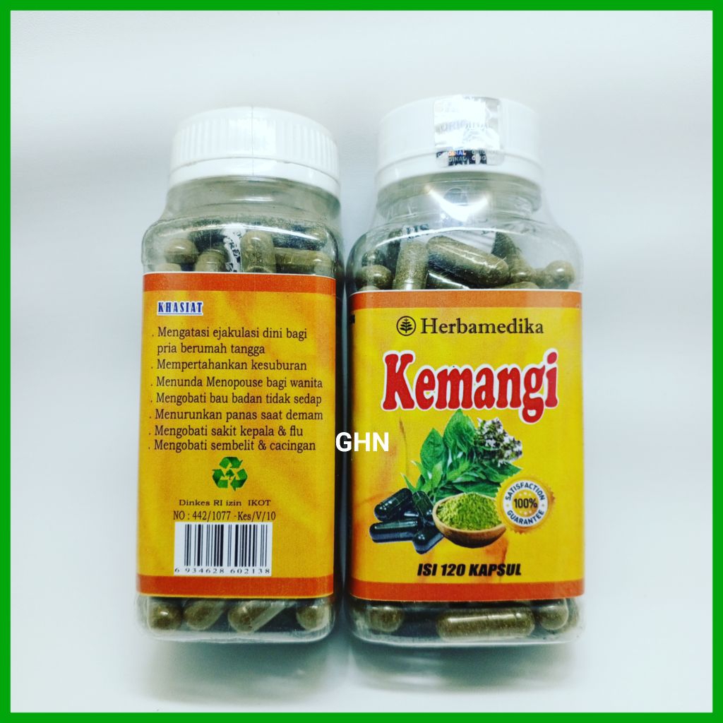 kapsul kemangi herbamedika isi 120