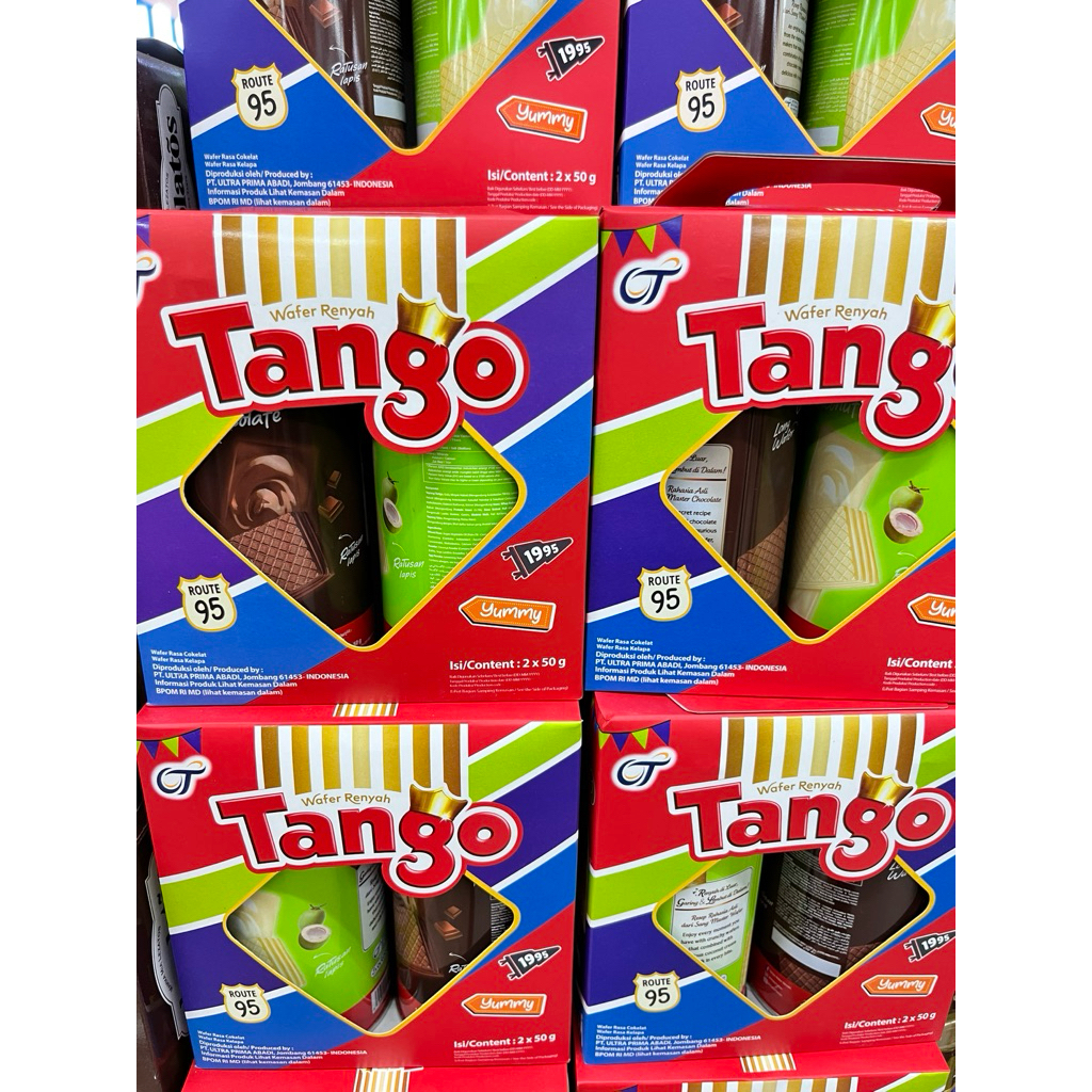 

Paket Tango Hampers 2 in 1 Tango renyah Coklat 50gr x 2 pcs